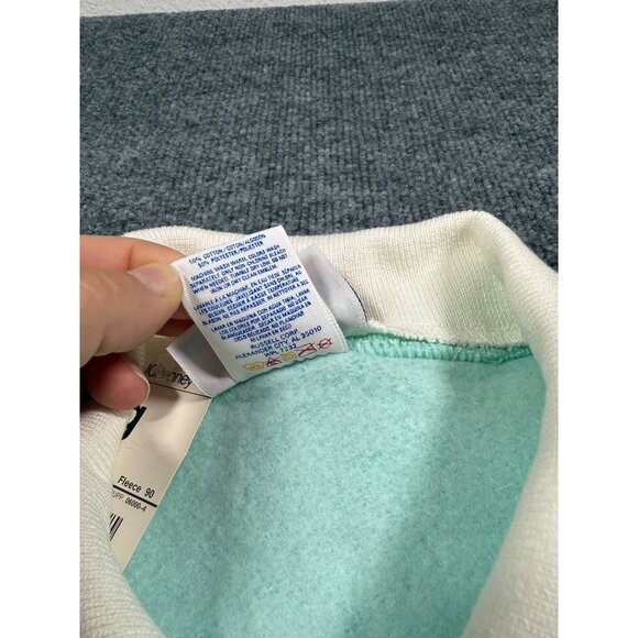 NWT Vintage Jerzees Morning Sun Crew Neck Collared Sweatshirt Sweater Floral Siz - Picture 8 of 9